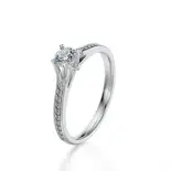 Pierścionek białe złoto z diamentami AJPZ_122